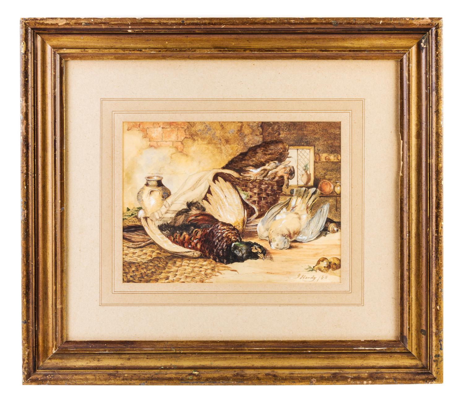 James Hardy Jr., (English, 1832-1889), Still Life with Pheasant, 1860