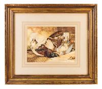 James Hardy Jr., (English, 1832-1889), Still Life with Pheasant, 1860