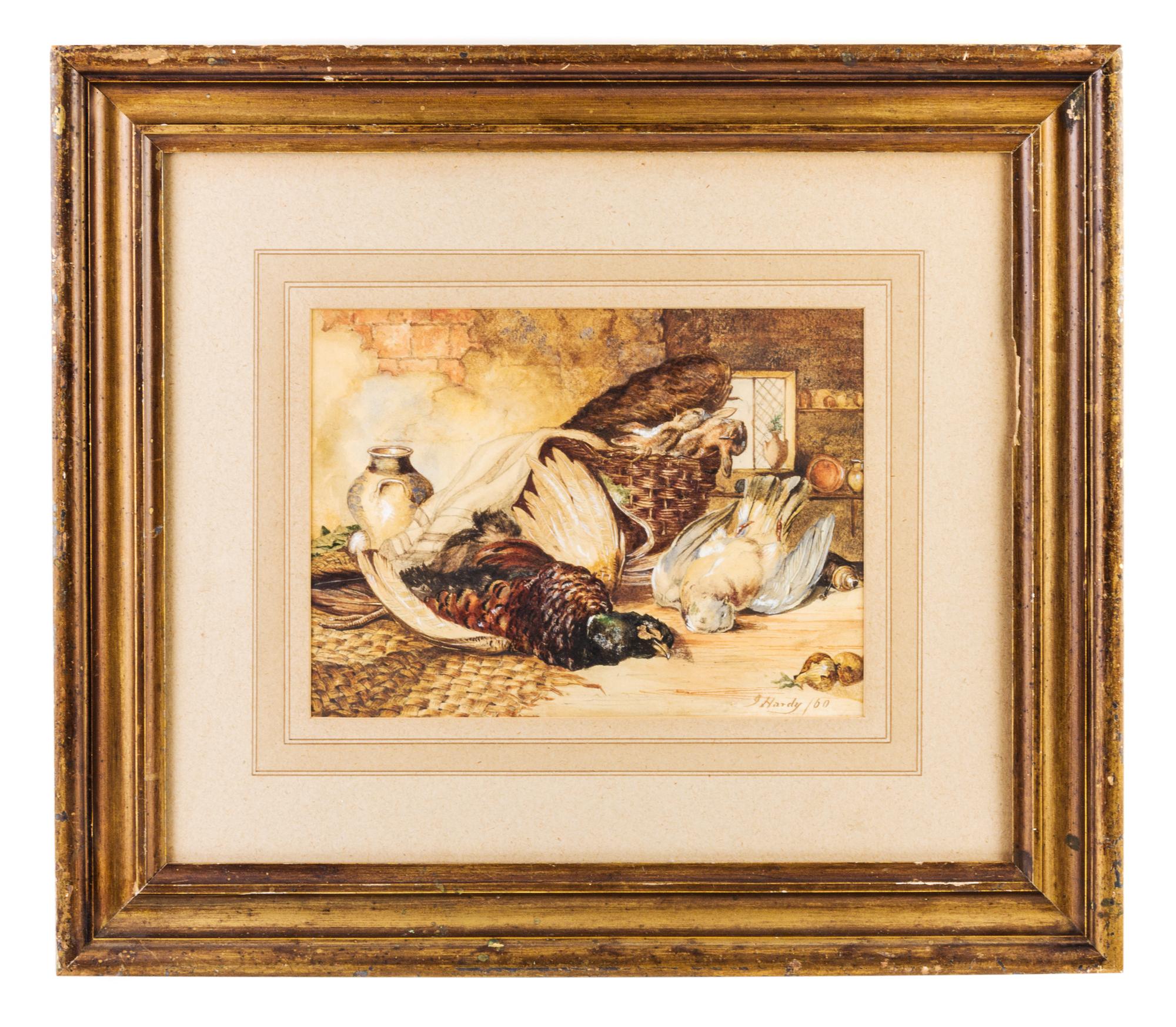 James Hardy Jr., (English, 1832-1889), Still Life with Pheasant, 1860
