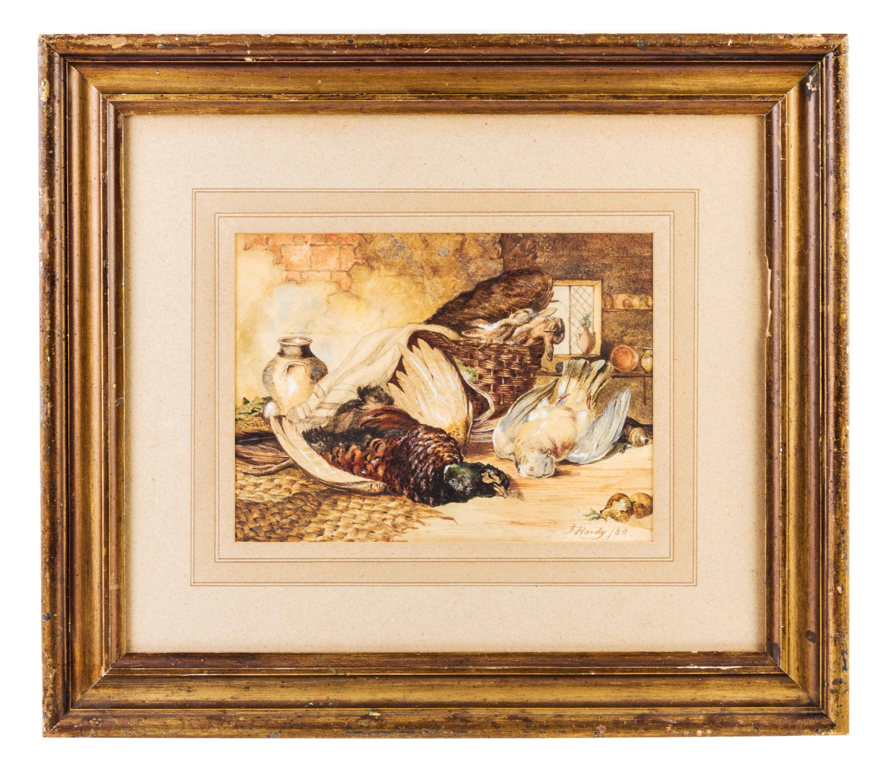 James Hardy Jr., (English, 1832-1889), Still Life with Pheasant, 1860