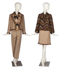 Five J. Mendel Separates Including Sable-Trim Ensemble