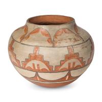 Santa Ana Polychrome Pottery