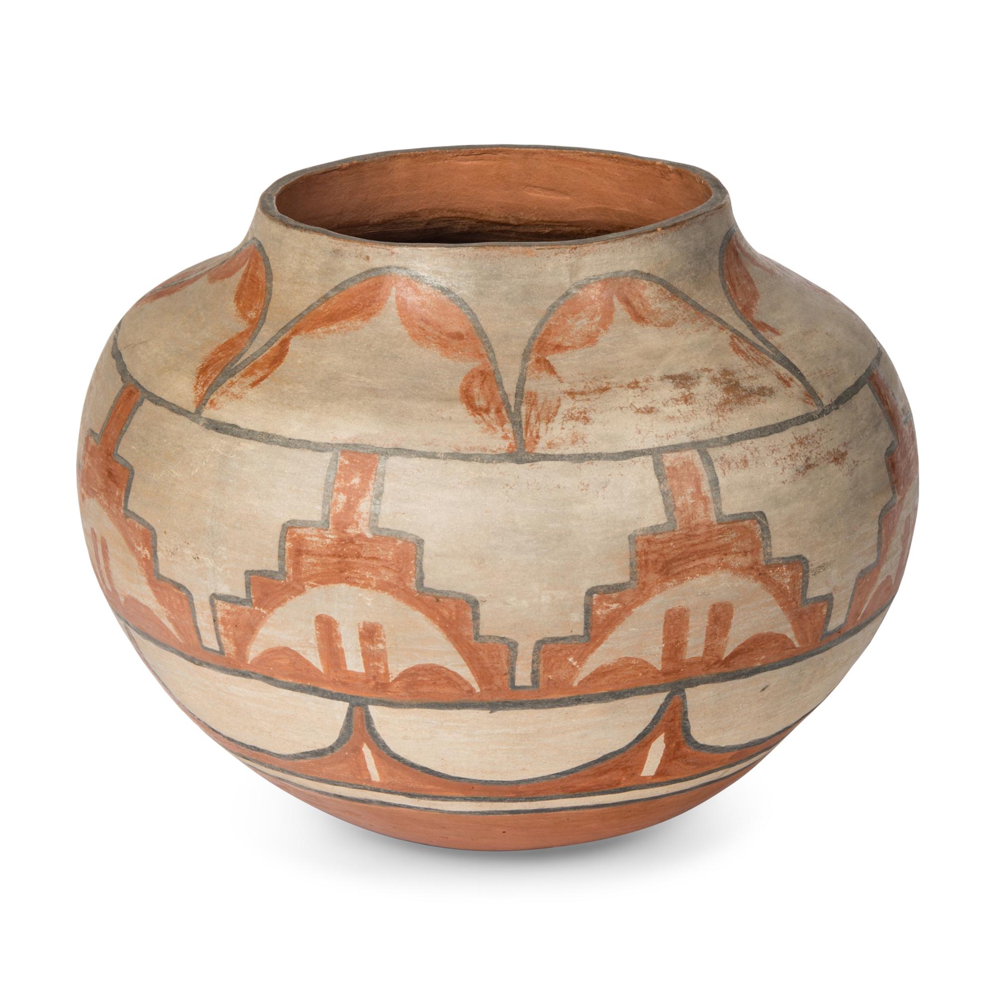 Santa Ana Polychrome Pottery