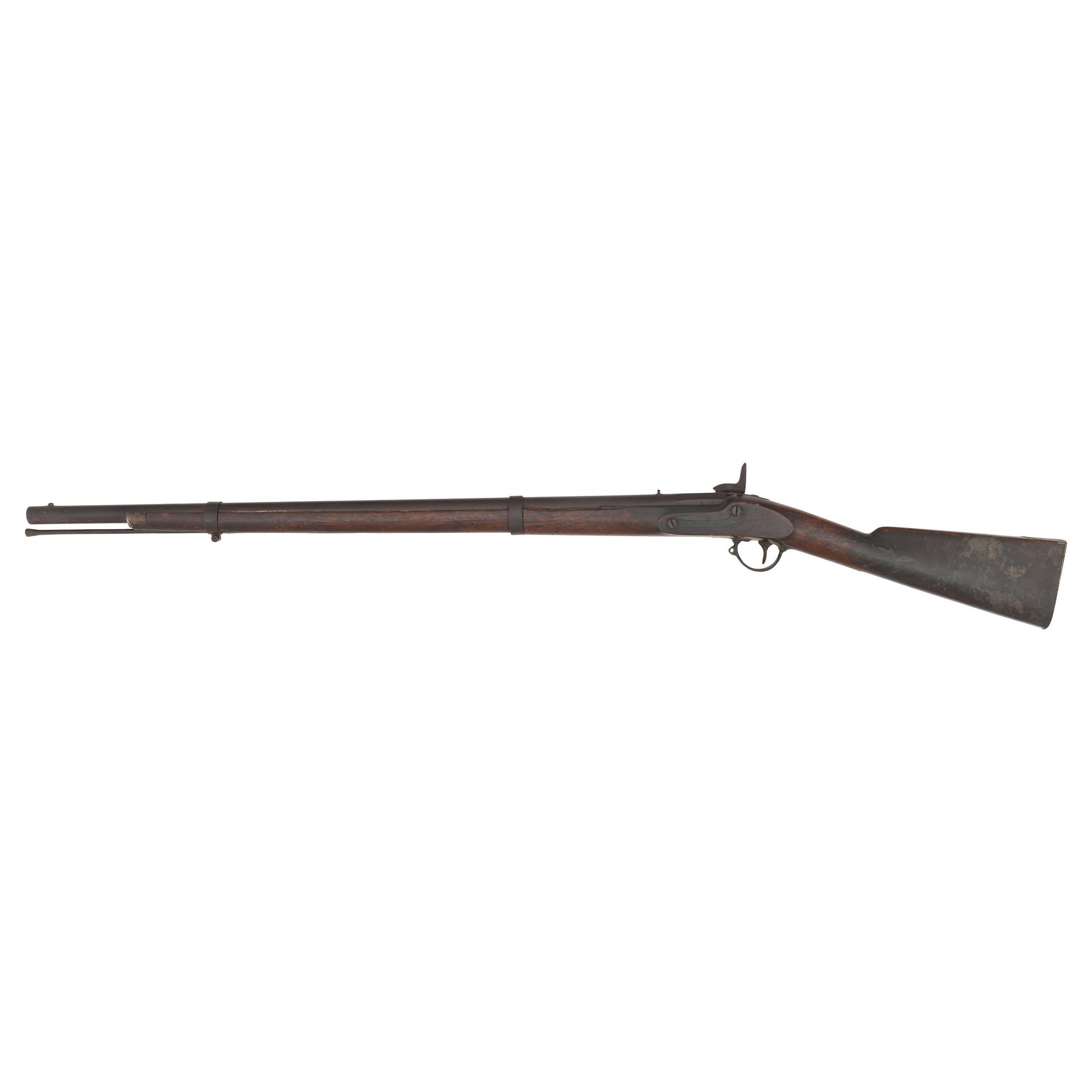 Extremely Rare Leman Civil War Era Percussion Militia Rifle