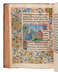 MASTER OF THE CLUNY ROMULÉON (active Paris, c. 1480-1500) Book of Hours, use of Paris, in Latin, illuminated manuscript on parchment [France, Paris, c. 1480-1490]