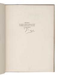 [ARTIST'S BOOK] -- [PICASSO, Pablo (1881-1973)]. JANIS, Harriet and Sidney. Picasso: The Recent Years 1939-1946 . Garden City, NY: Doubleday, 1947.