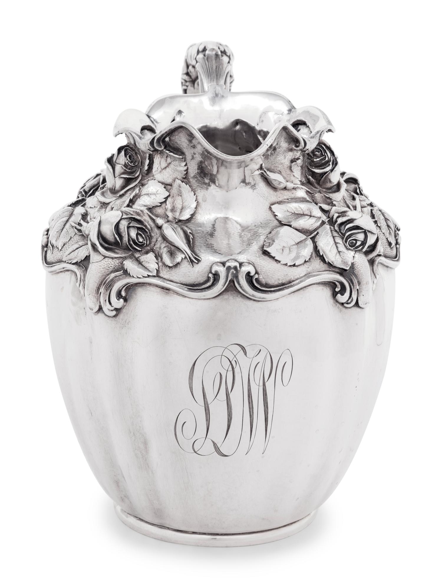 An American Silver Water Pitcher