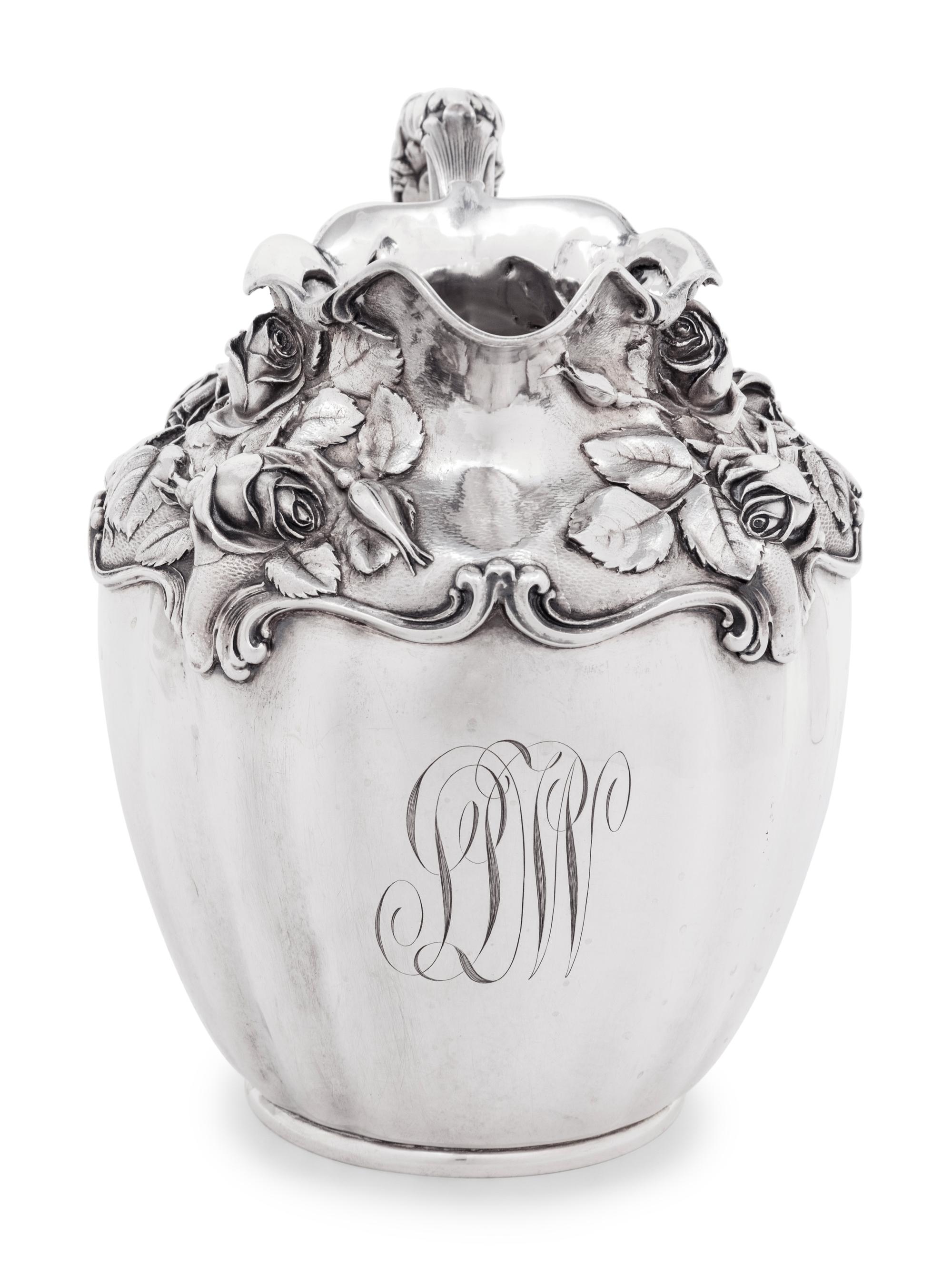 An American Silver Water Pitcher
