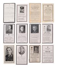 [WWII]. Signatures from veterans of the Battle of the Bulge and Battle of Remagen Bridge.