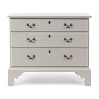 A Georgian Style White-Painted Chest of Drawers