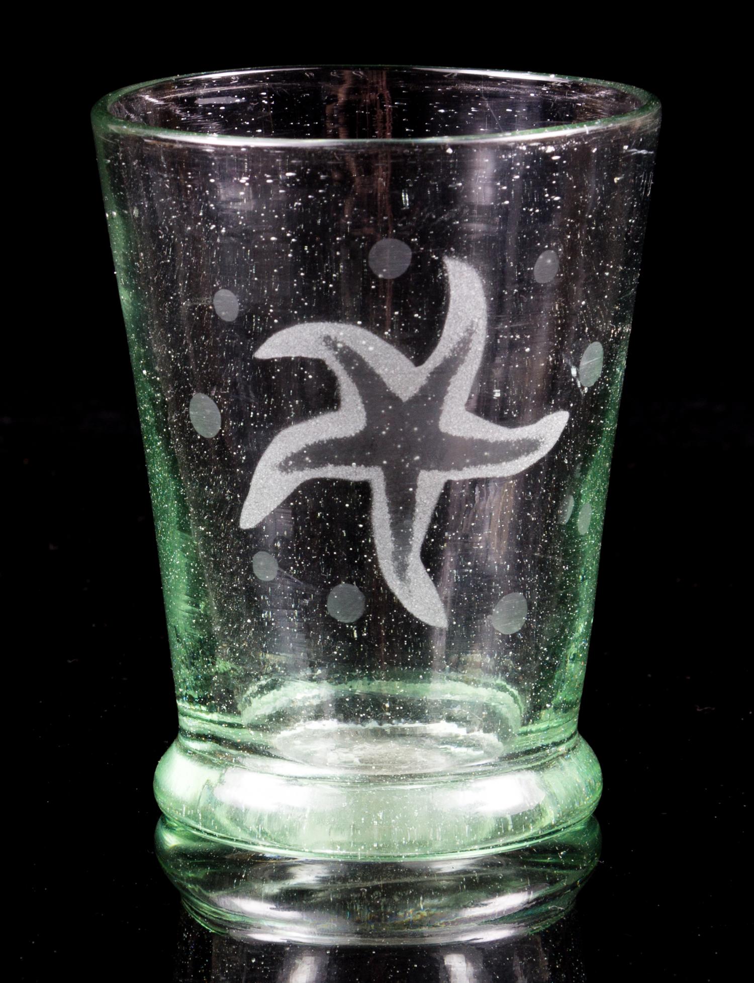 Three Starfish Themed Articles Width of widest 9 inches.
