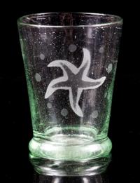 Three Starfish Themed Articles Width of widest 9 inches.