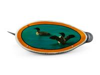 Carved Wood and Polychrome Painted Loon Decoy, 1988