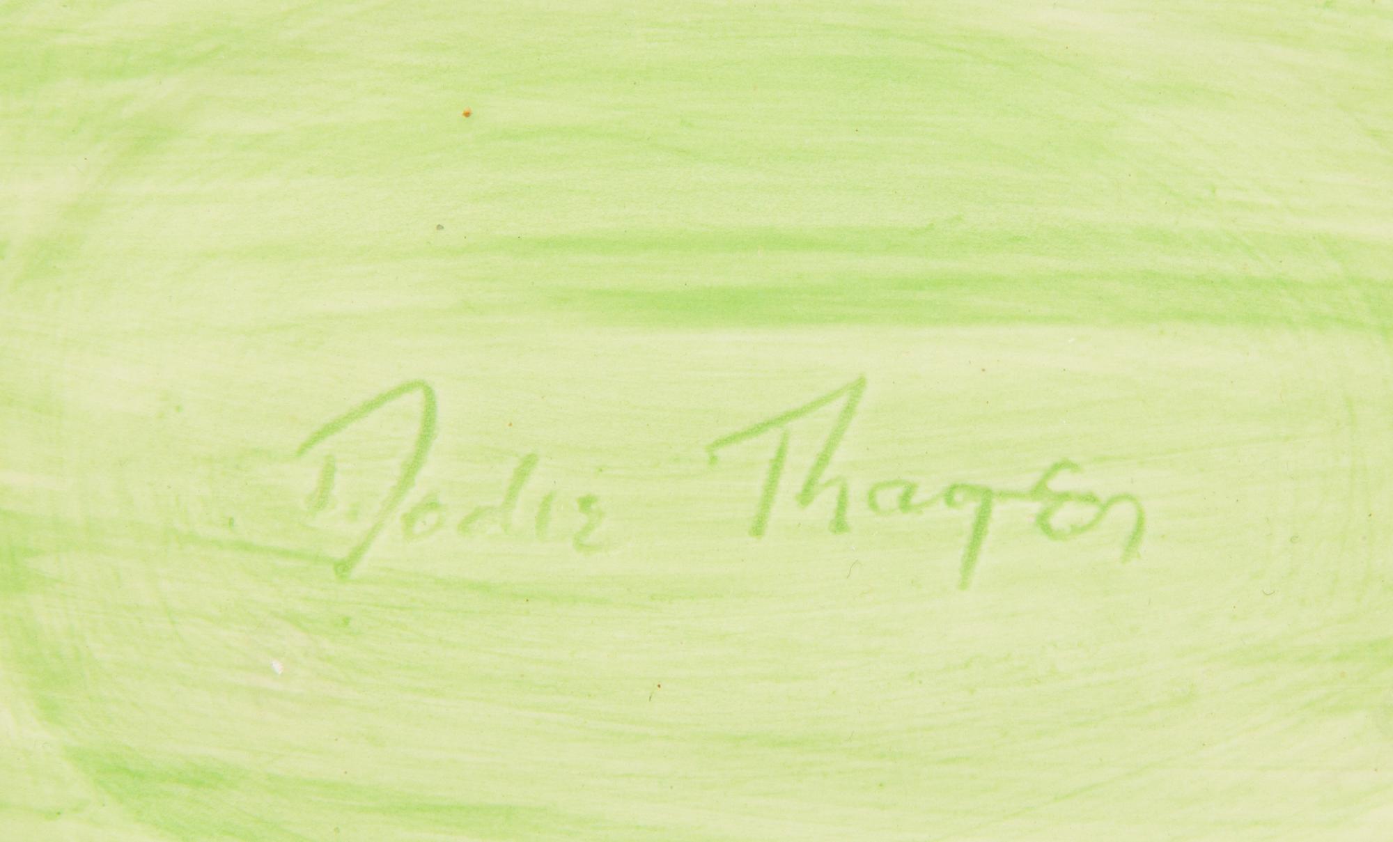 A Group of Dodie Thayer Lettuce Ware Table Articles