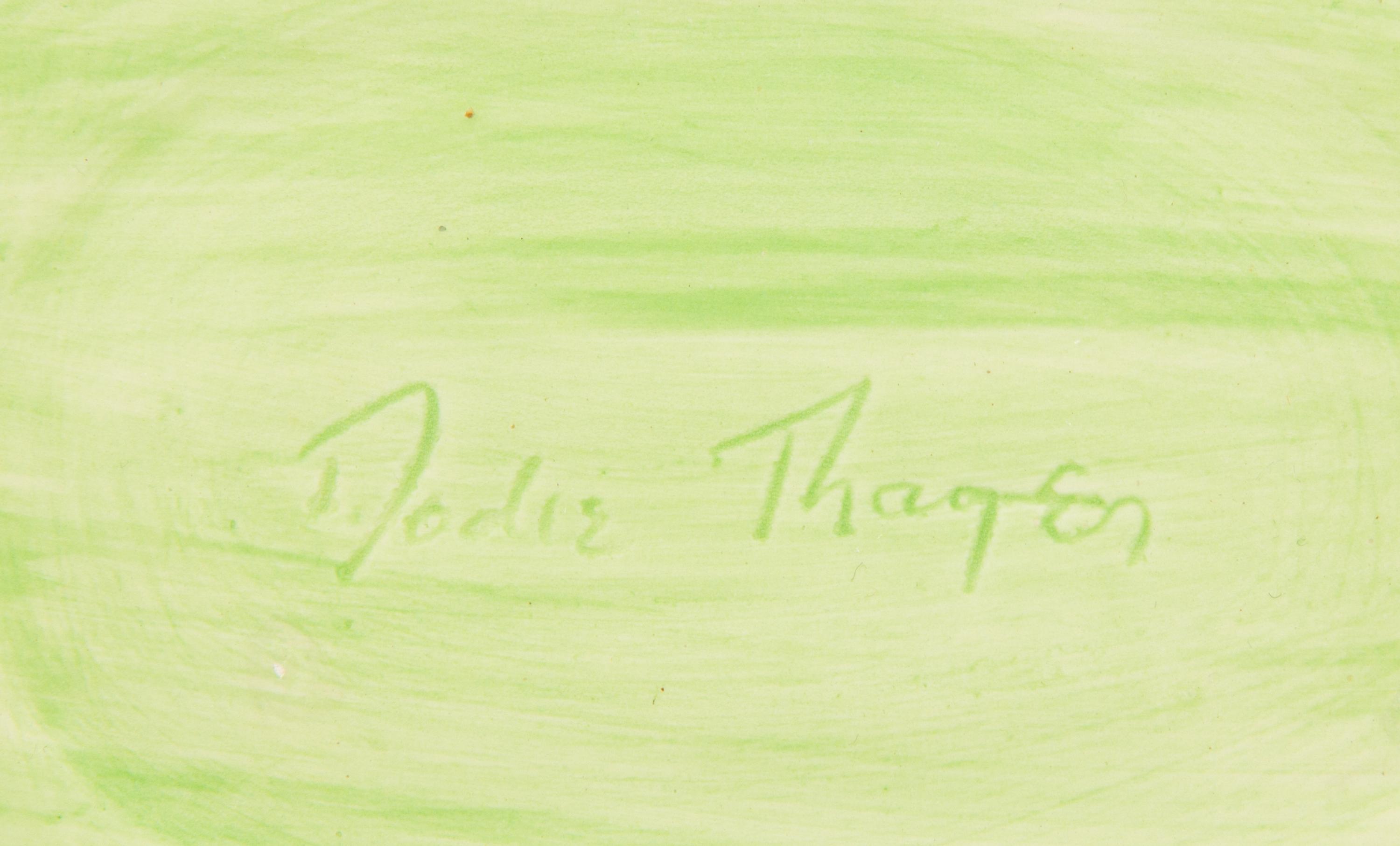 A Group of Dodie Thayer Lettuce Ware Table Articles