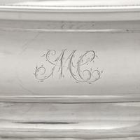 A Federal Silver Cake Basket