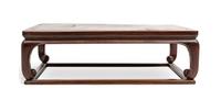 A Chinese Hardwood Stand Width 14 3/4 inches. — 19TH CENTURY