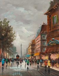 Paris Street Scene (Place Vendome)