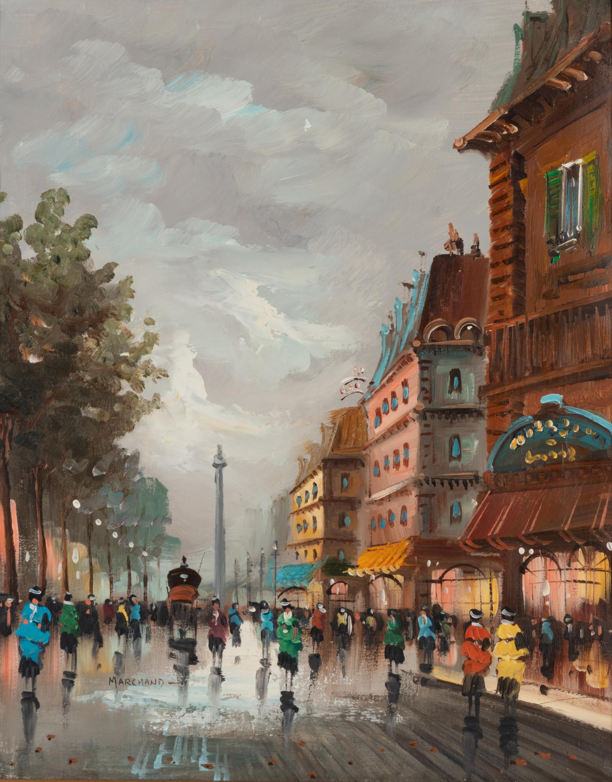 Paris Street Scene (Place Vendome)