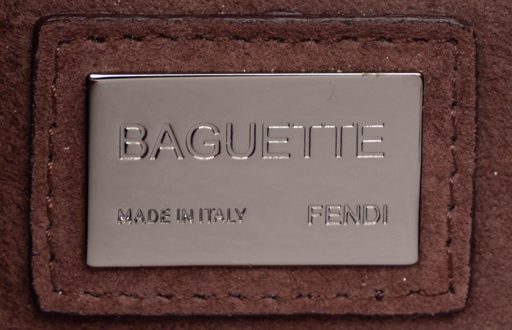 Fendi, Metallic Sequined Baguette