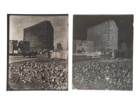 [CALIFORNIA]. A group of 21 glass negatives documenting the San Francisco Earthquake.