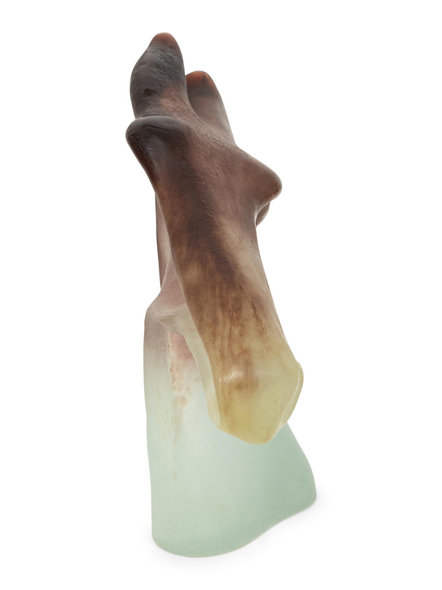 A Daum Pâte de Verre Appalousa Sculpture