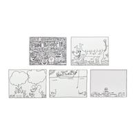 Keith Haring (American, 1958-1990) — Keith Haring's Fun Book (complete set of twelve), 1992