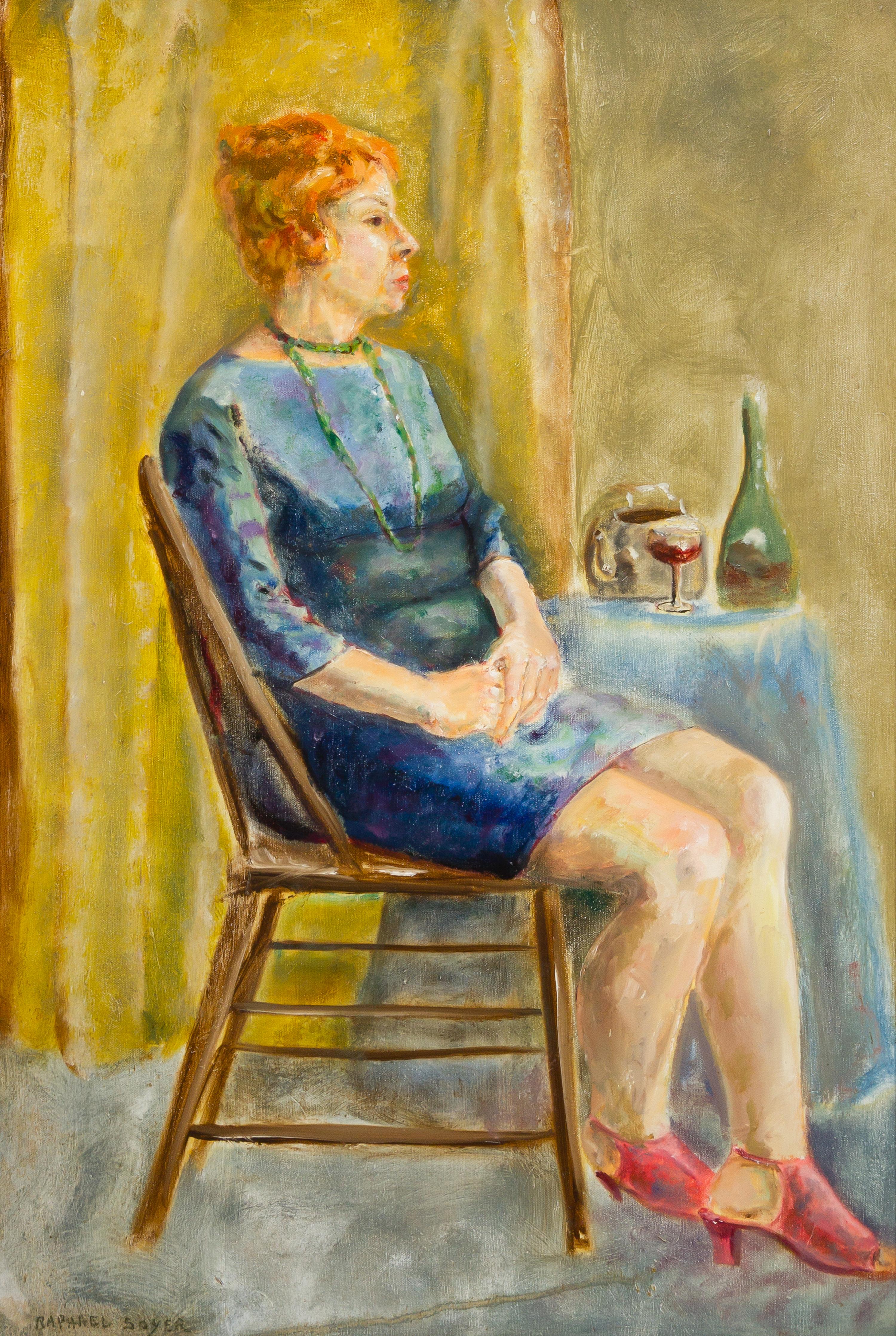 Raphael Soyer, (Russian/American, 1899-1987), My Friend, Geraldine