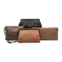 Bottega Veneta, Four Intrecciato Leather Handbags