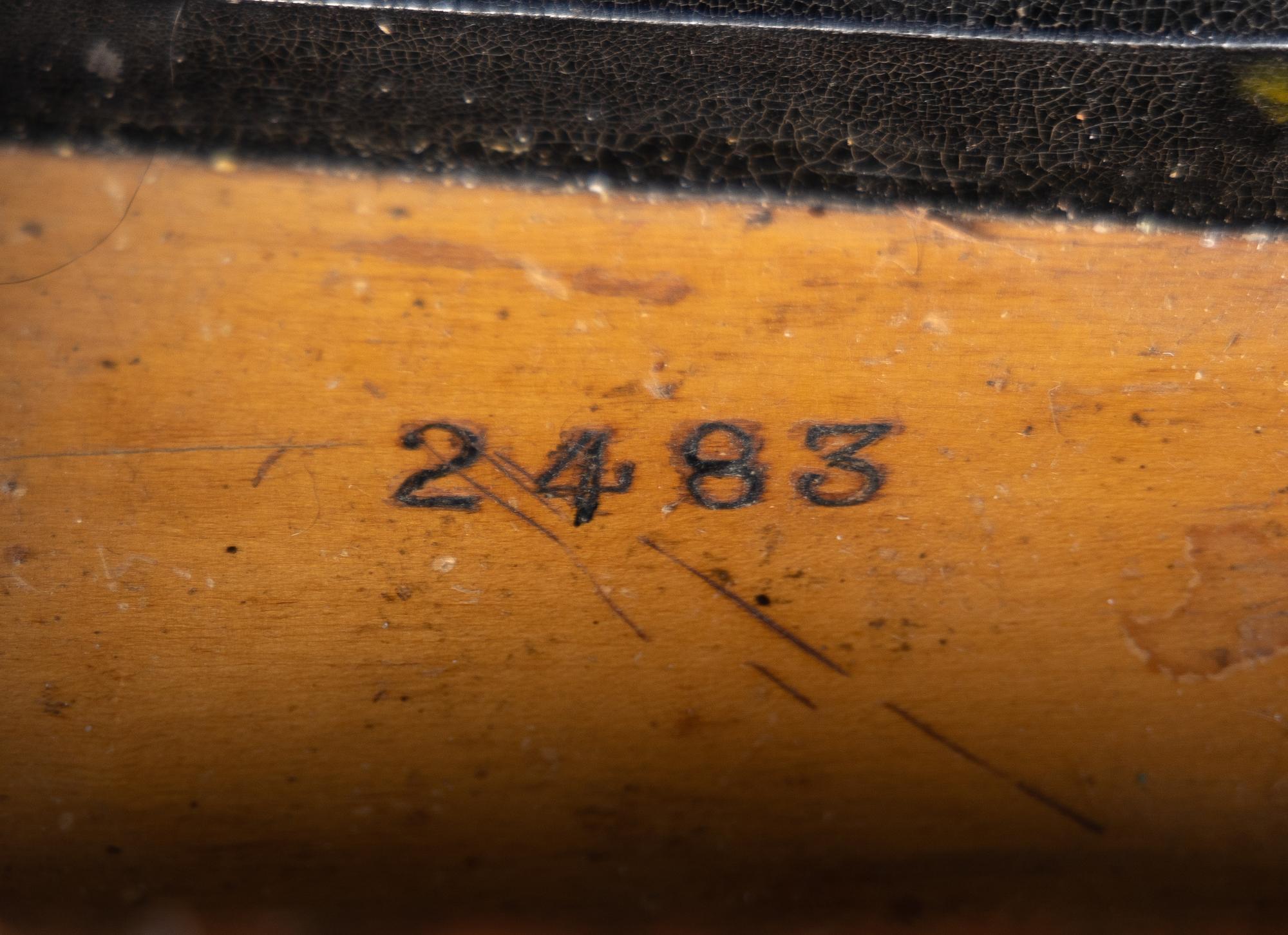 A Steinway and Sons Rosewood Square Piano