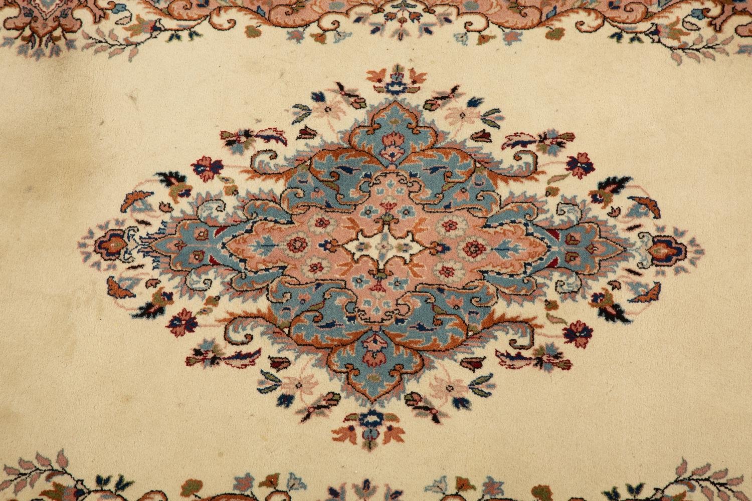 An Indian Persian Design Wool Gallery Rug