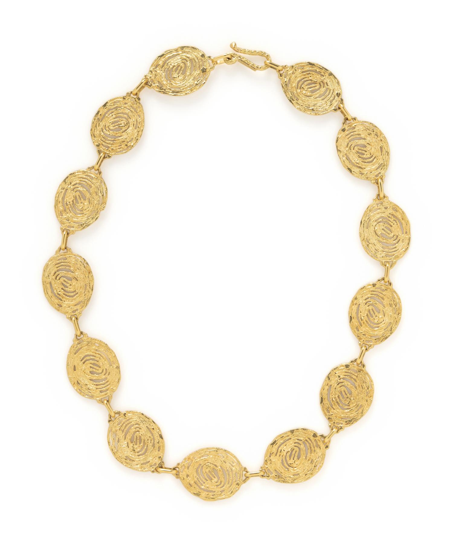 YELLOW GOLD NECKLACE