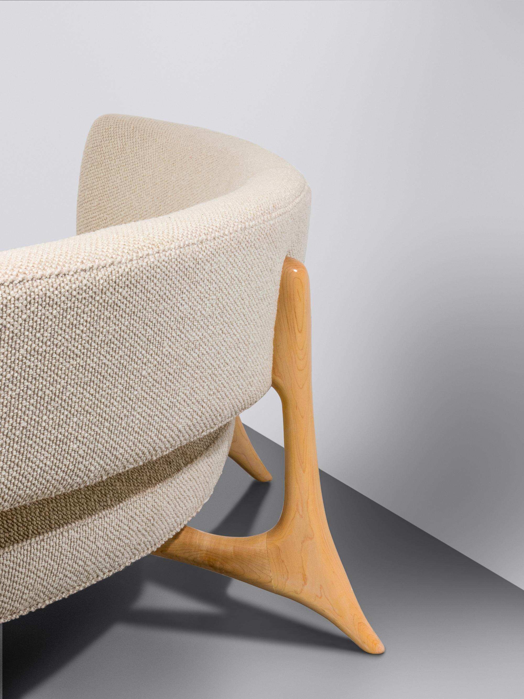 Floating Seat and Back Sofa Vladimir Kagan Designs Inc., USA