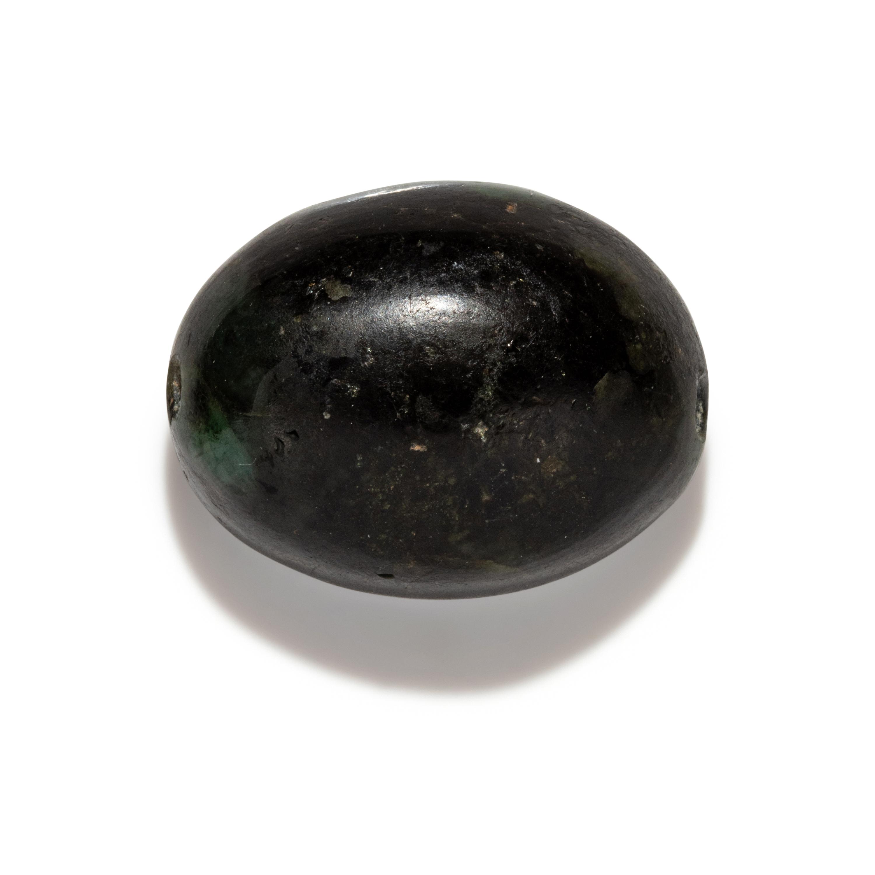 A Phoenician Green Serpentine Scaraboid with the Apis Bull