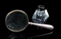 Two Silver Mounted Desk Articles Length of longest 8 1/2 inches. — 20TH CENTURY