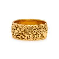 Tiffany & Co., Yellow Gold Woven Band