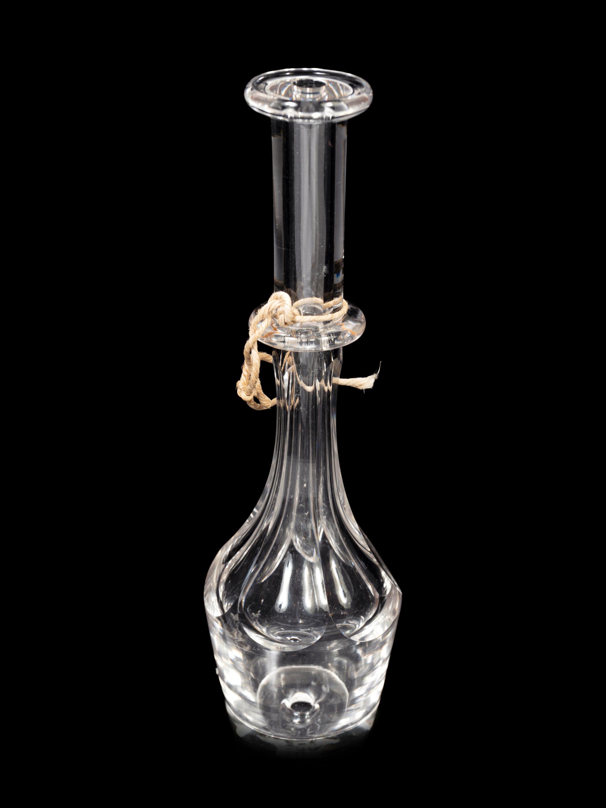 Two English Cut Glass Articles