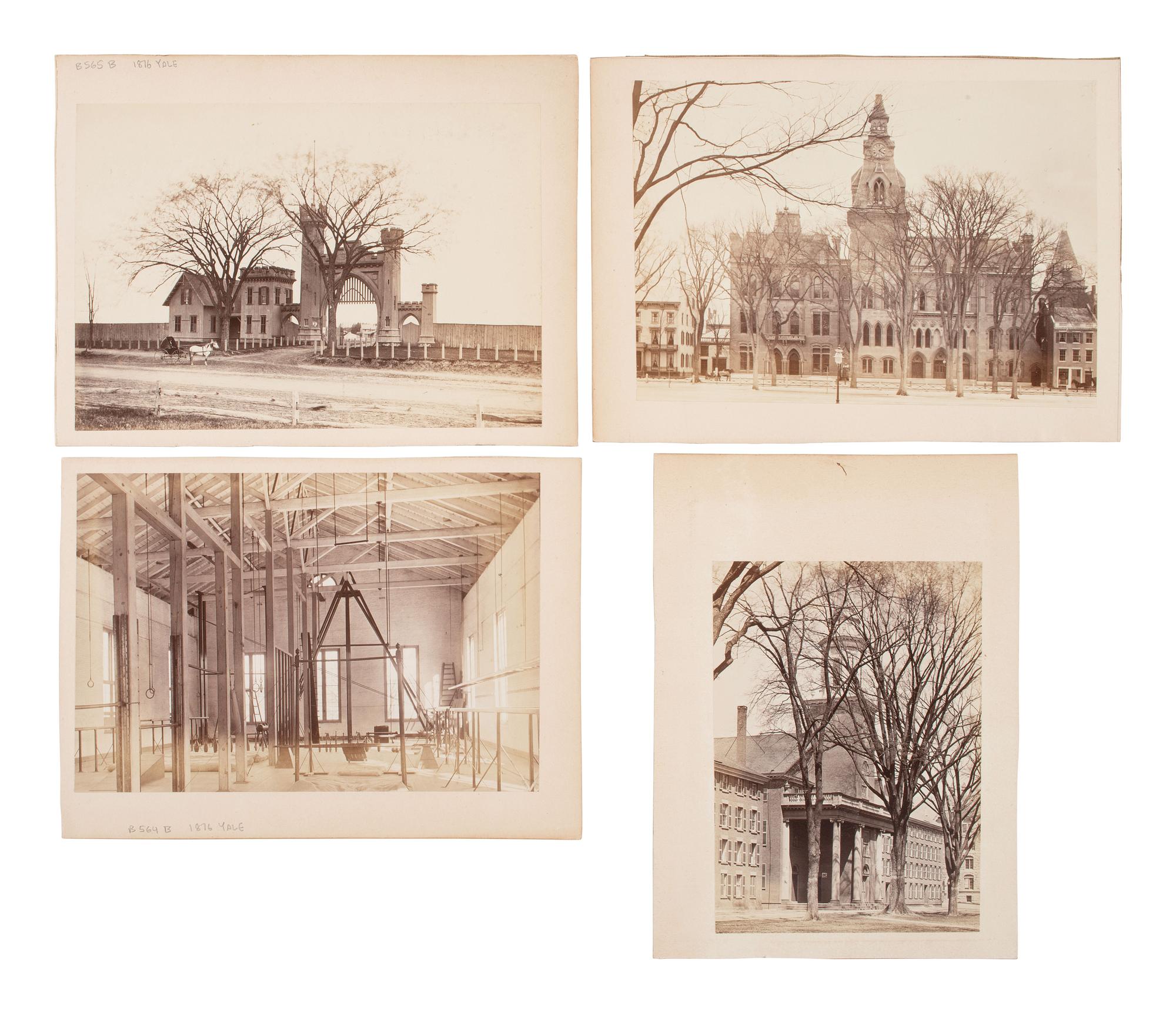 [Early Photography] Yale University Photographs, incl. 1892 Class Album