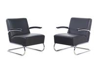Pair Easy Armchairs, model S411