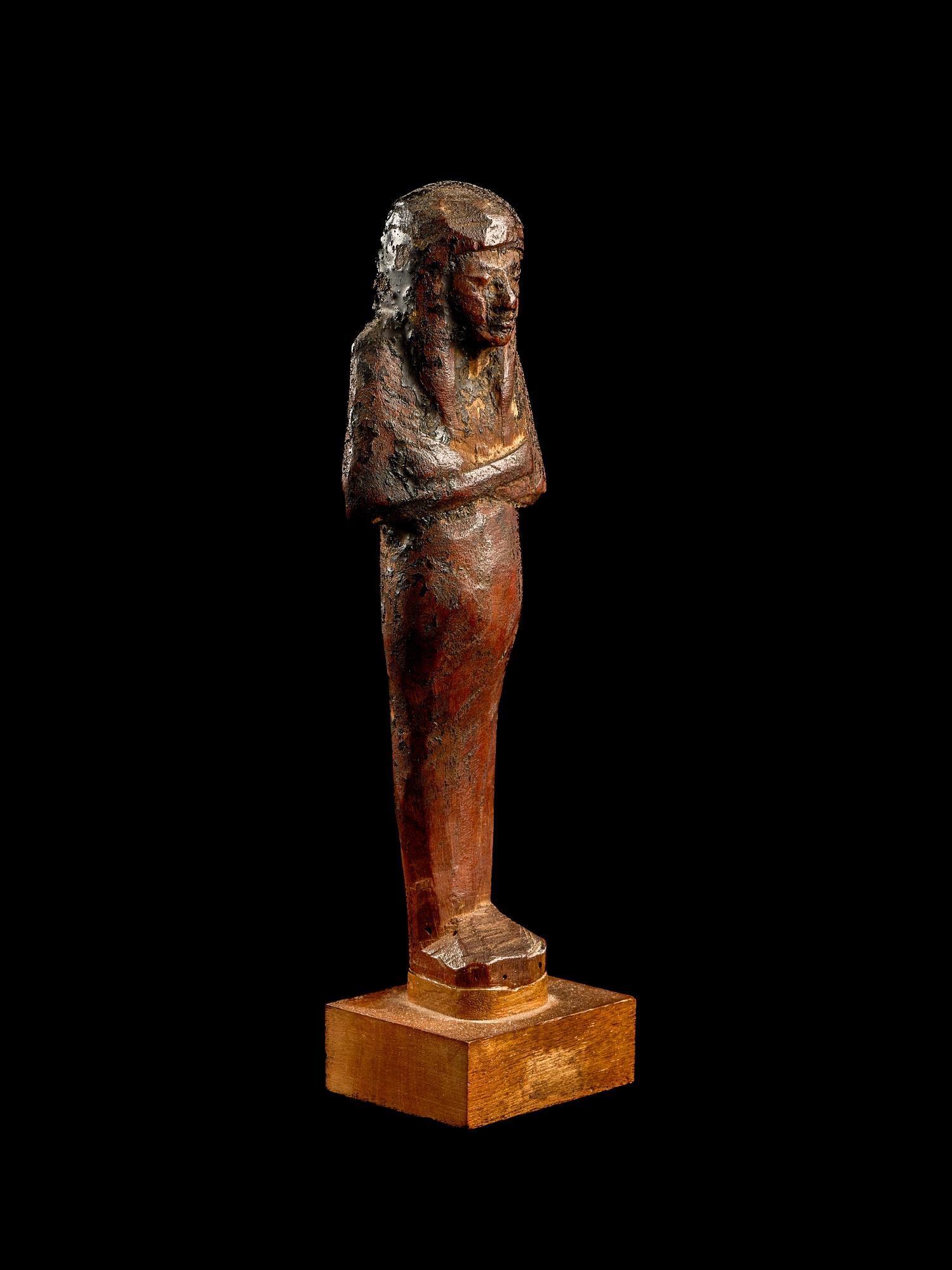An Egyptian Wood Ushabti