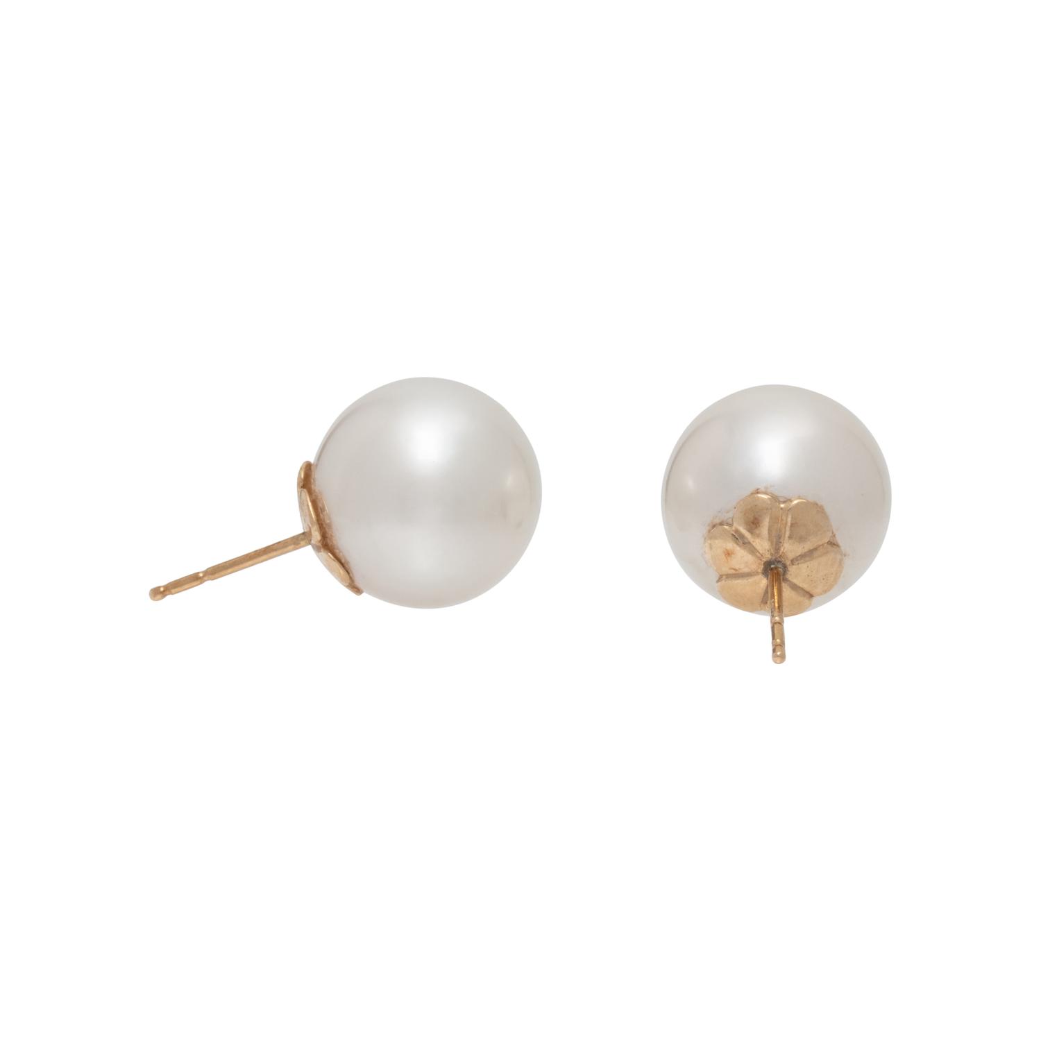 CULTURED PEARL EARRINGS