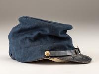 [CIVIL WAR]. Standard 1858 forage cap, with manufacturer's label.