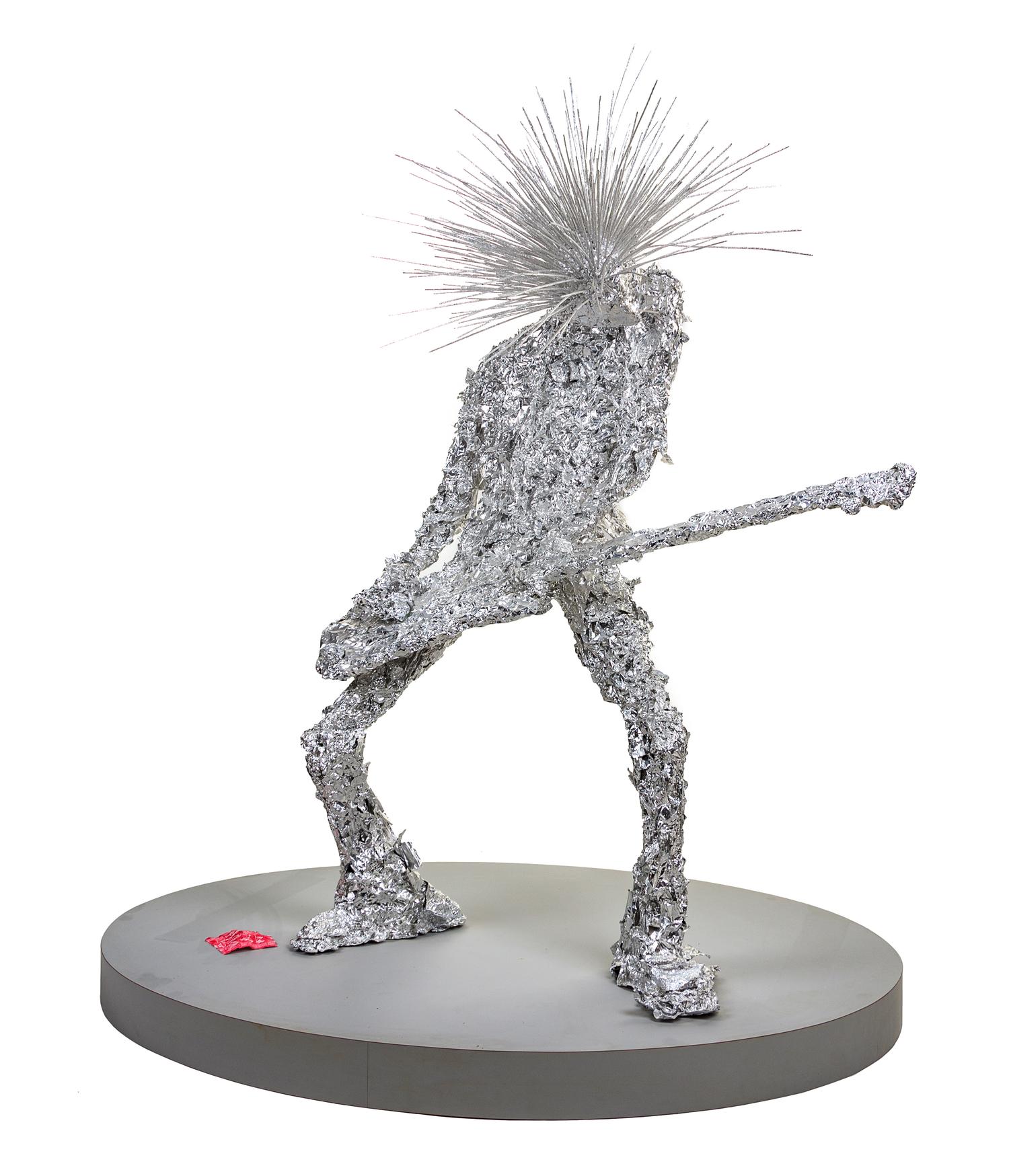 Untitled (Foil Guitarist)