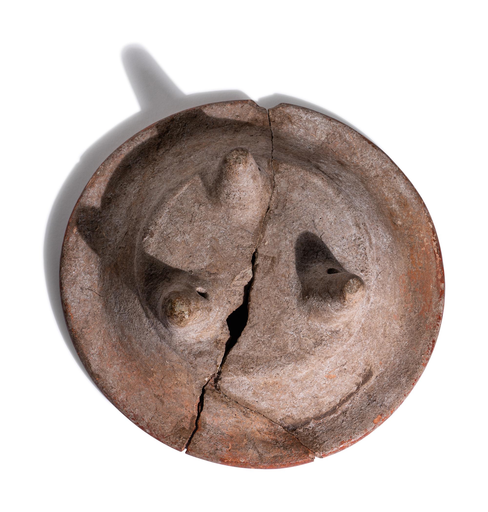 A Maya Polychrome Tripod Bowl