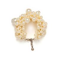 Chanel, Stacked Gripoix Pearl Bracelet