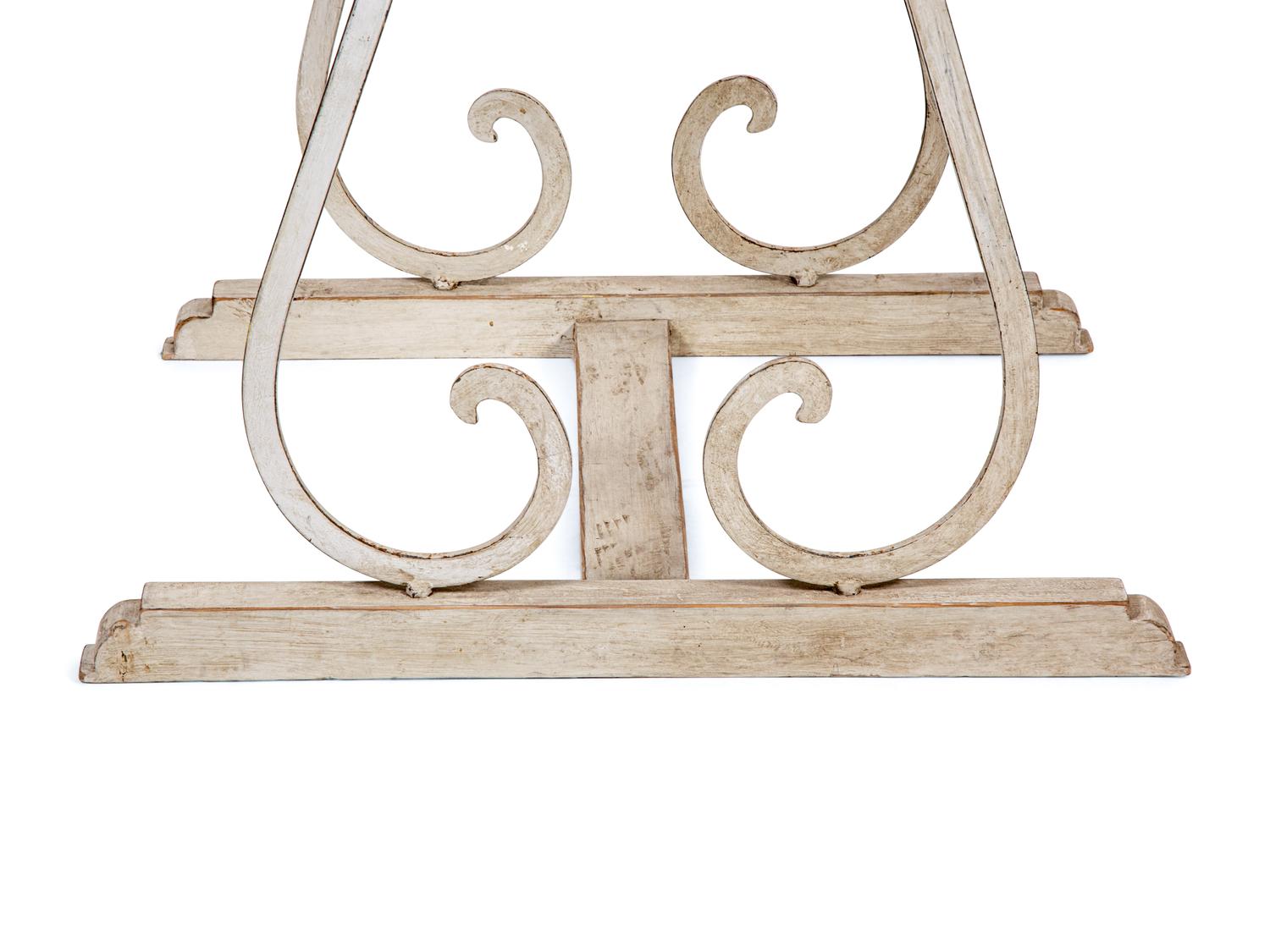 A White-Painted Neoclassical Console Table