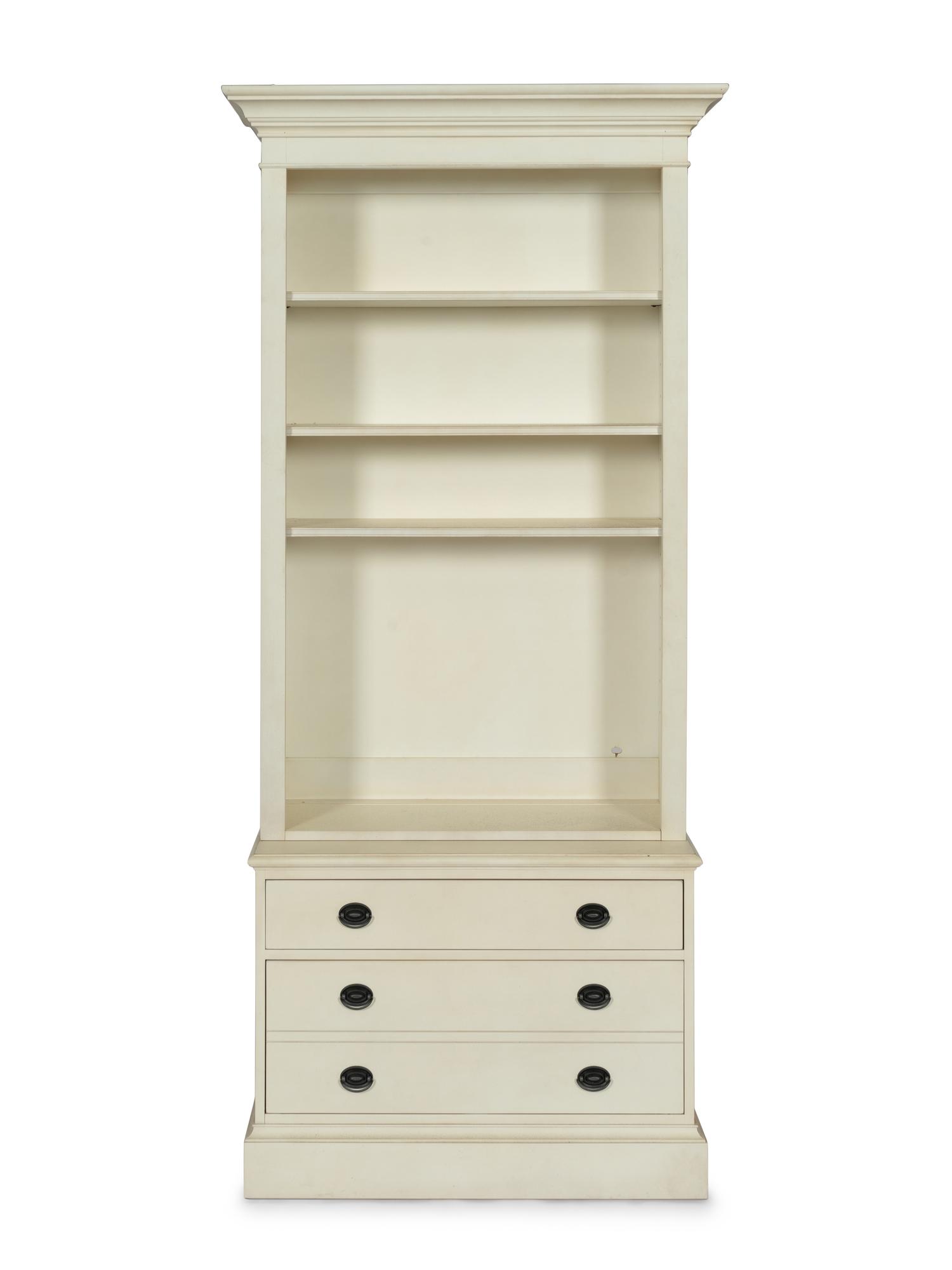 A White-Painted Bookcase