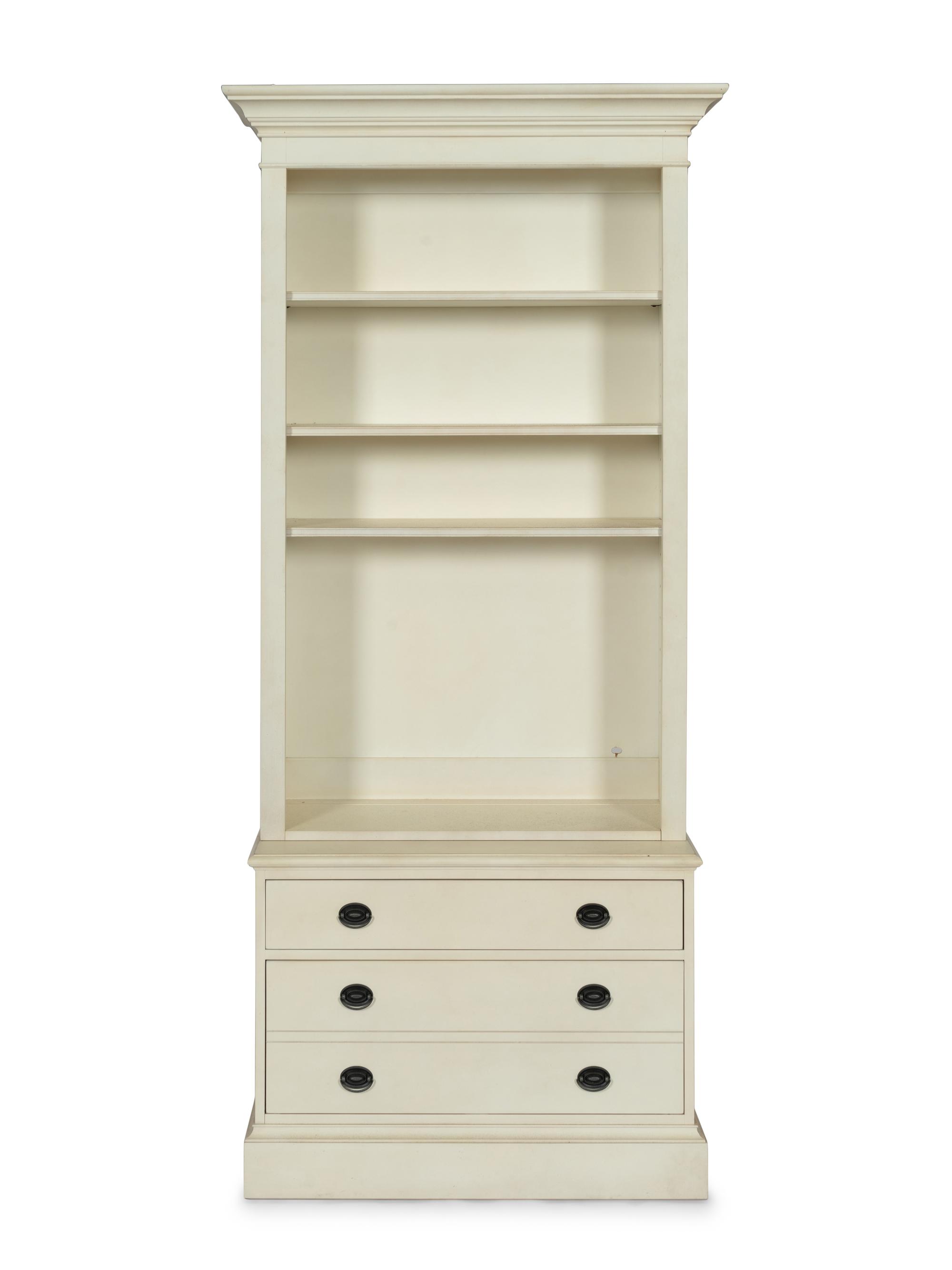 A White-Painted Bookcase