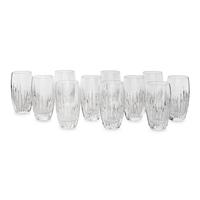A Set of Eleven Baccarat Masséna Highball Glasses