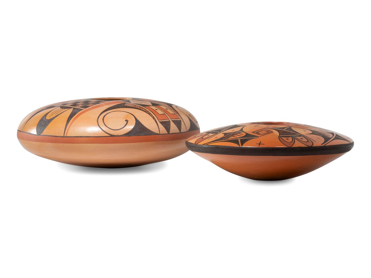 Polychrome Pottery Jars